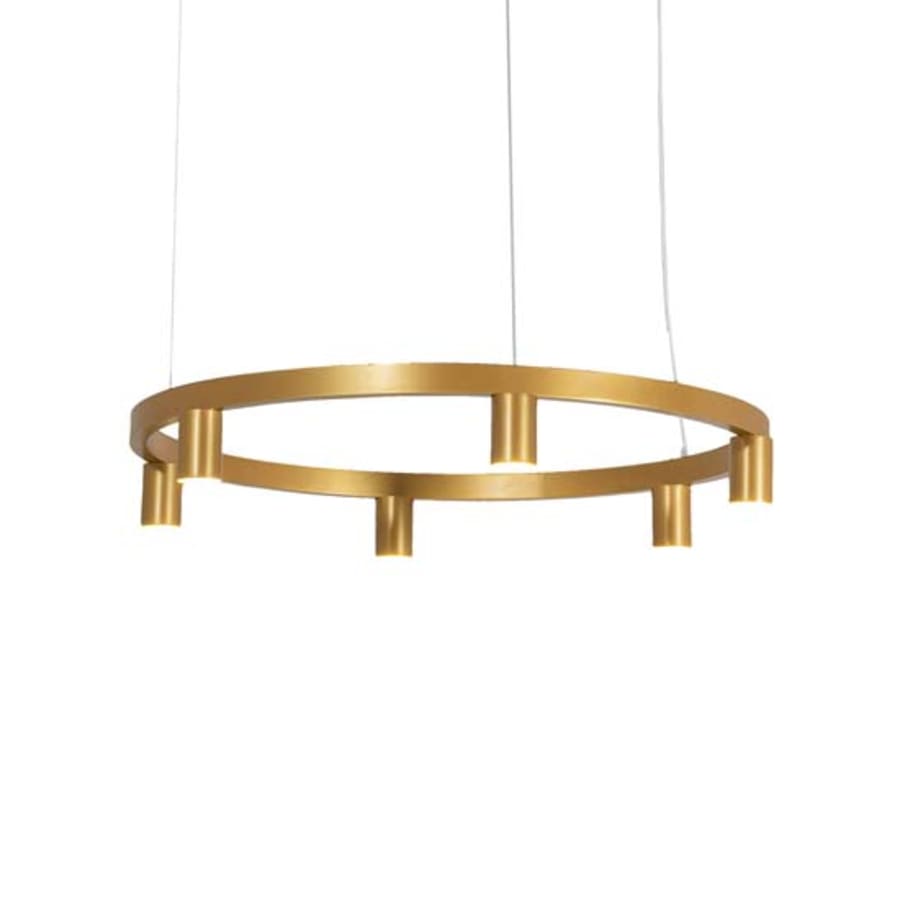Meyda Tiffany Korfu 6 Light 47" Wide Ring Chandelier