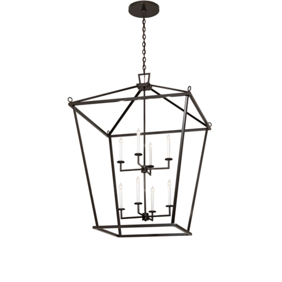 Meyda Tiffany 8 Light 51" Wide Taper Candle Pendant