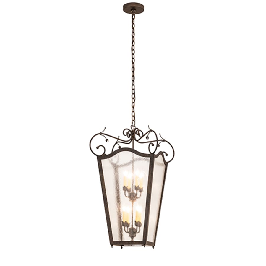 Meyda Tiffany 8 Light 29" Wide Taper Candle Pendant