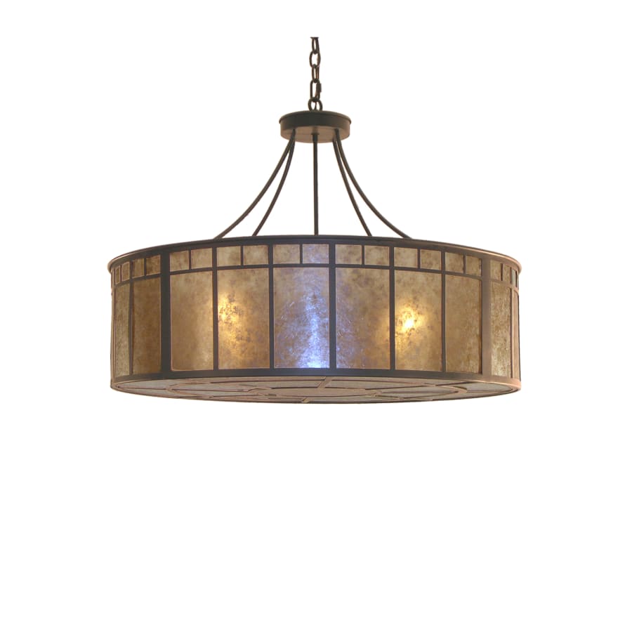 Meyda Tiffany 36.5" W Glendale Mission Inverted Pendant
