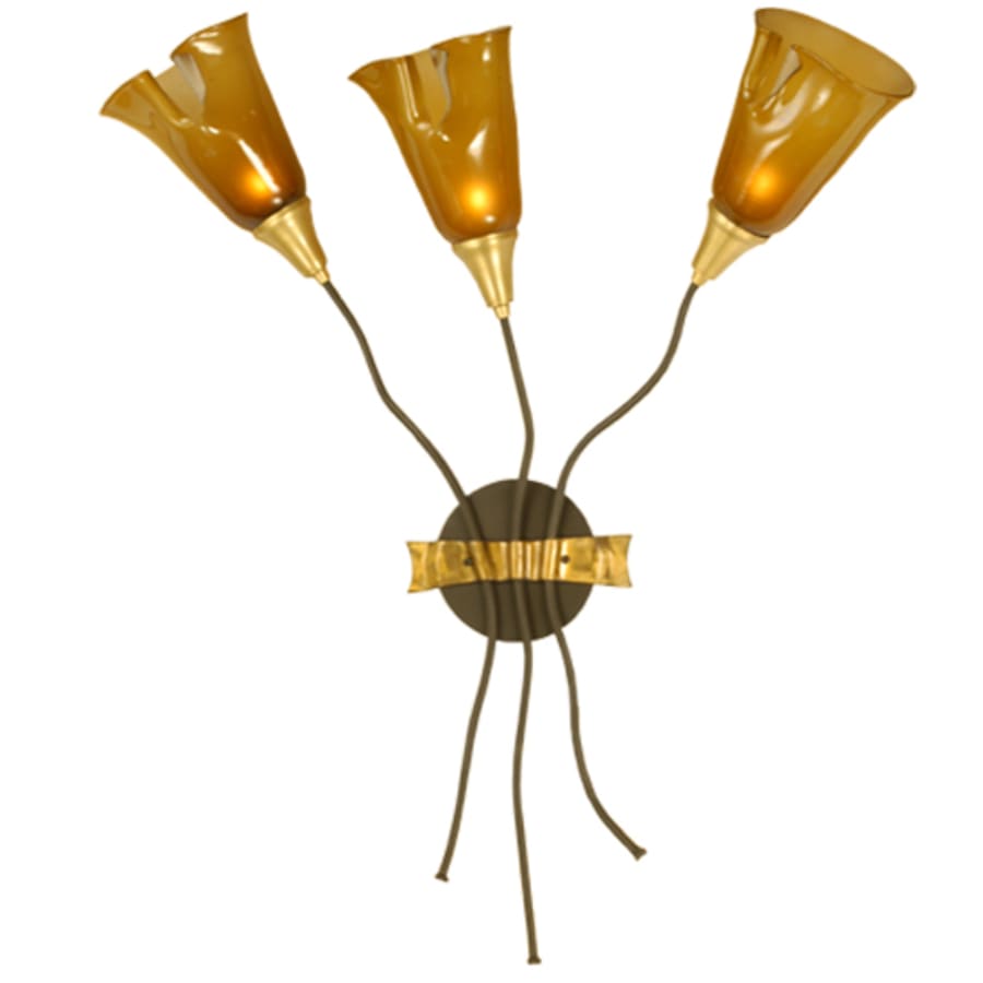 Meyda Tiffany Wilmington 3 Light 33" Tall Wall Sconce