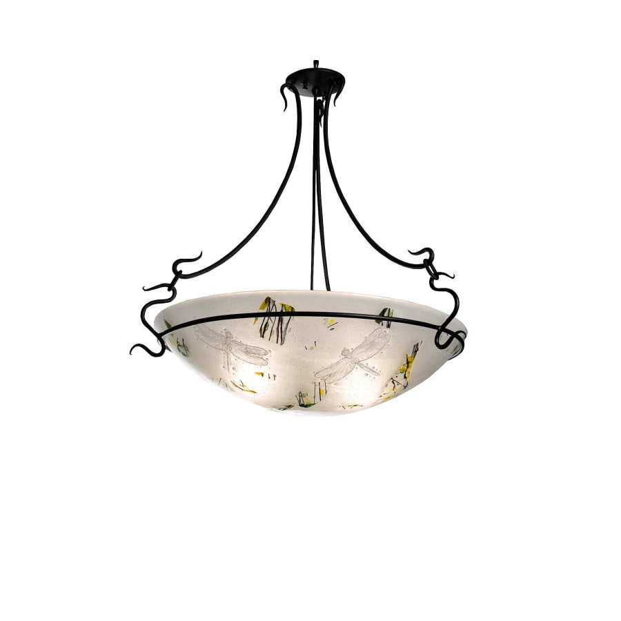 Meyda Tiffany Metro Fusion 3 Light 30" Wide Semi Flush Ceiling Fixture with White Glass Shade