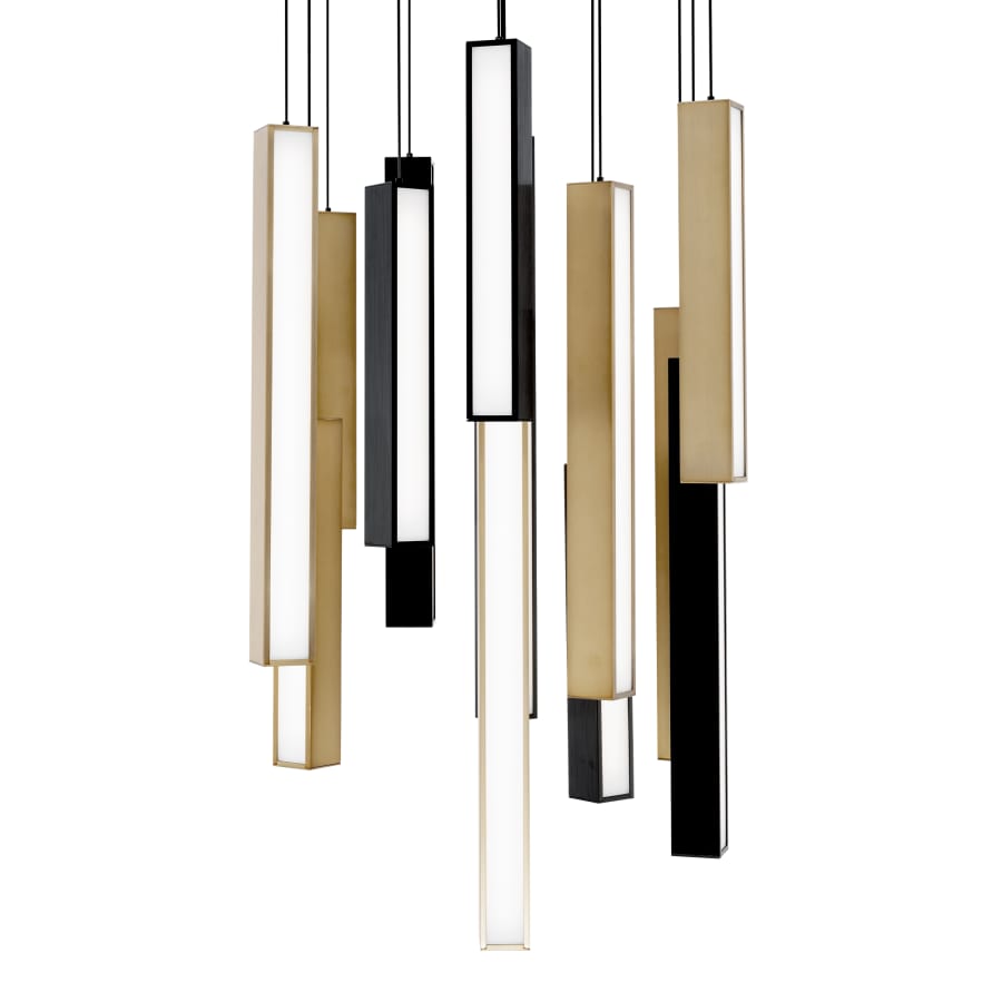 Modern Forms Chaos 13 Light 20" Wide LED Suspension Multi Light Pendant