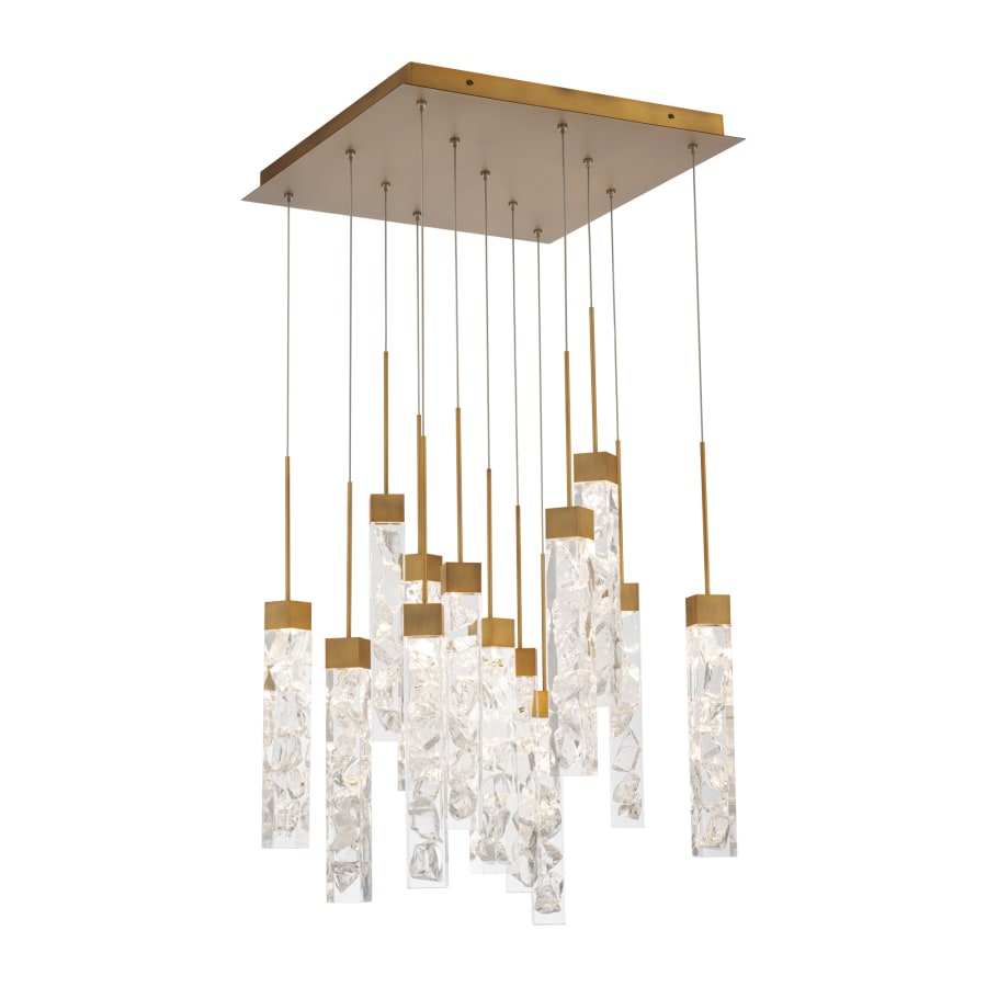 Modern Forms Minx 13 Light 20" Wide LED Crystal Multi Light Pendant