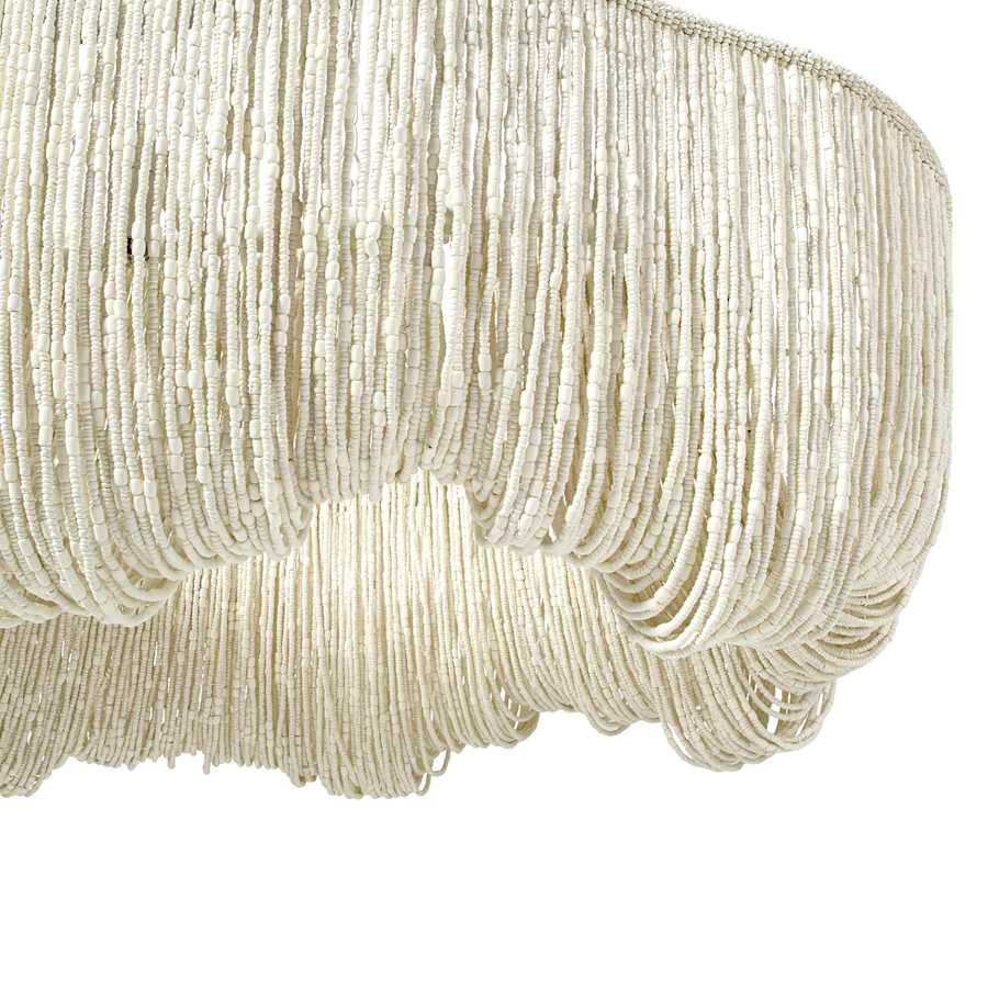 Palecek Lola 6 Light 46" Wide Ring Chandelier