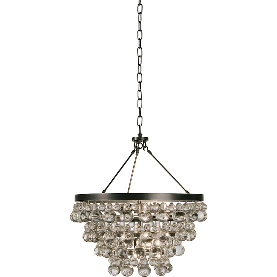 Robert Abbey Bling 4 Light 21" Wide Waterfall Chandelier