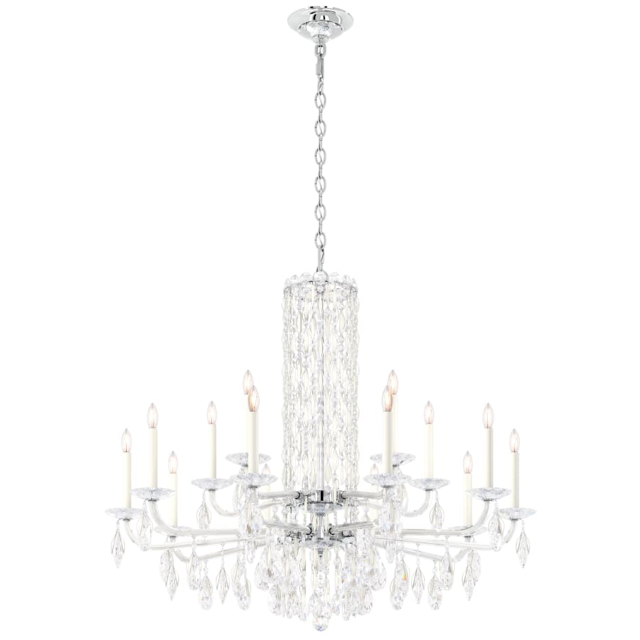 Schonbek Sarella 15 Light 41" Wide Crystal Chandelier with Heritage Crystals