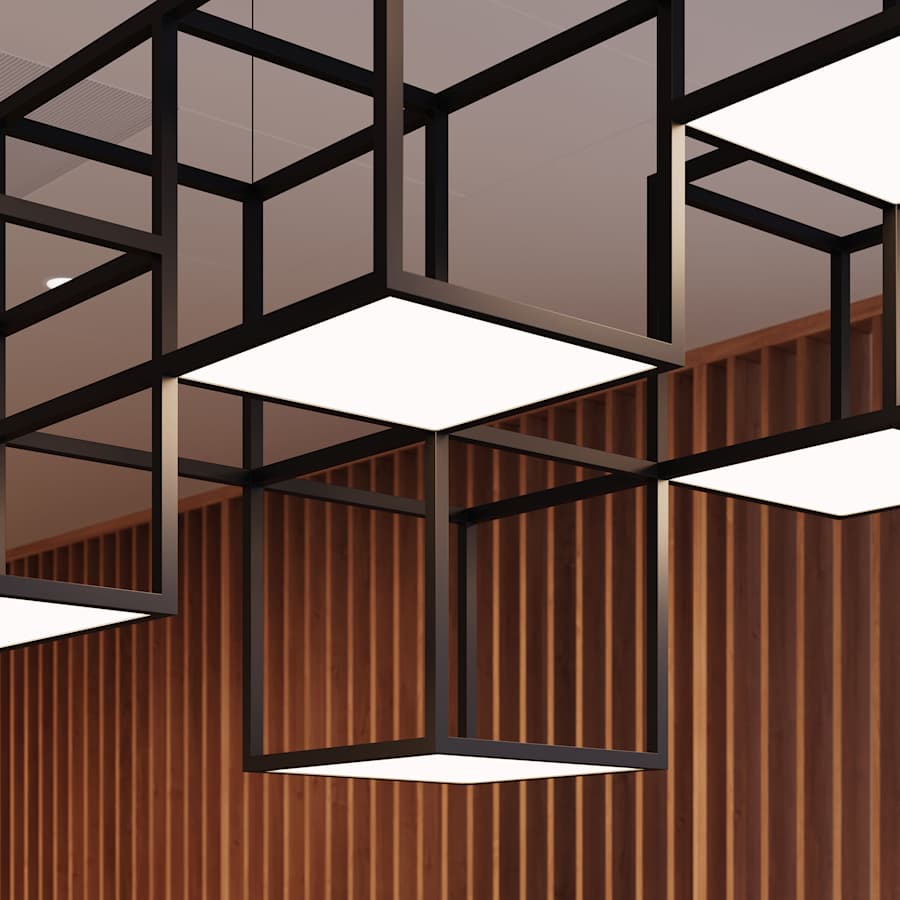 Sonneman Cubix 12 Light LED Pendant
