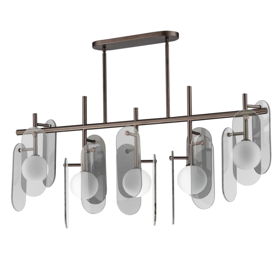 Studio M Megalith 5 Light 47" Wide LED Abstract Chandelier