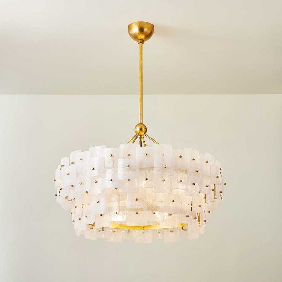 Troy Lighting Jacik 8 Light 36" Wide LED Drum Chandelier