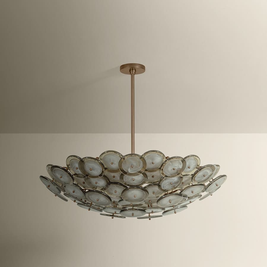Troy Lighting Wassama 8 Light 32" Wide LED Chandelier