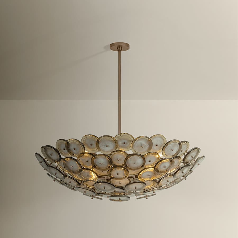 Troy Lighting Wassama 14 Light 40" Wide LED Chandelier