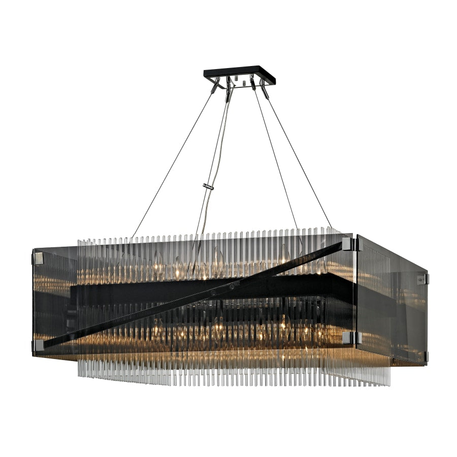 Troy Lighting Apollo 16 Light 34-1/2" Wide Chandelier with Glass Shade