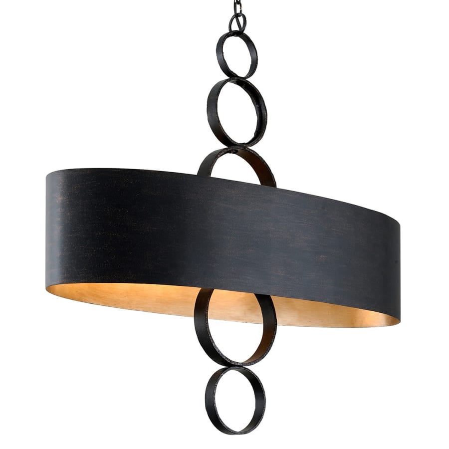 Troy Lighting Rivington 6 Light 20" Wide Linear Chandelier
