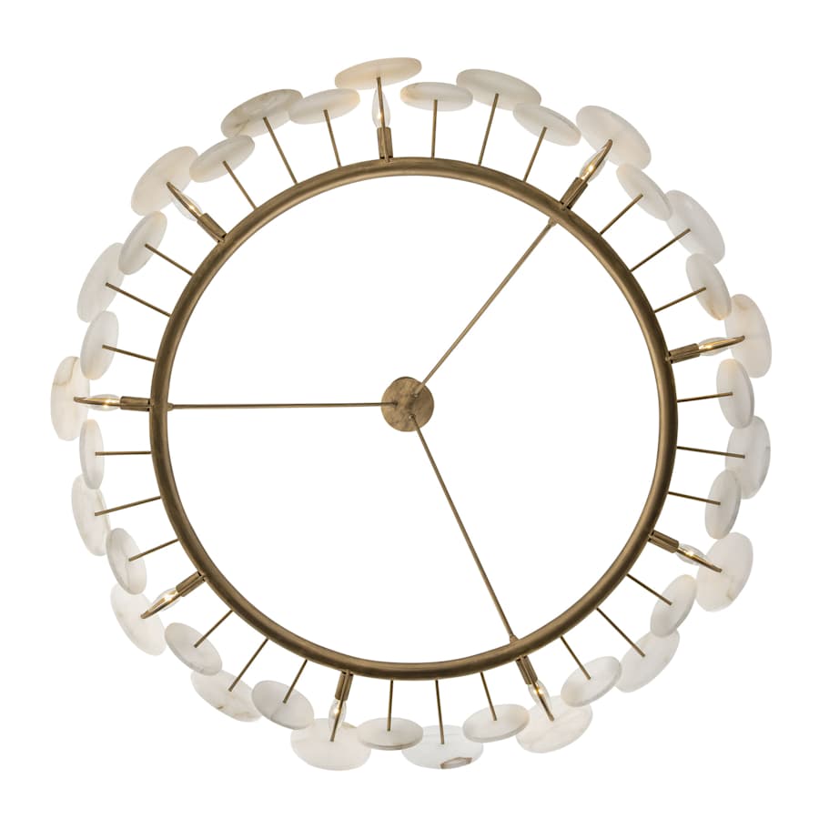 Varaluz Cosmos 9 Light 48" Wide Ring Chandelier