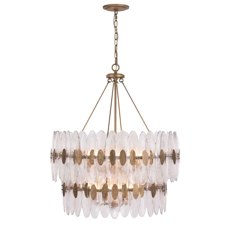 Varaluz Aurora 14 Light 32" Wide Waterfall Chandelier