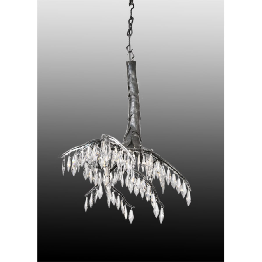 Meyda Tiffany Single Light Down Lighting Mini Chandelier from the Winter at Stillwater Collection