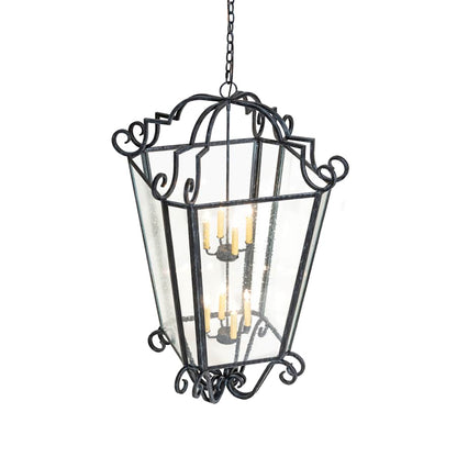 Meyda Tiffany Marin 8 Light 28" Wide Taper Candle Pendant