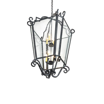 Meyda Tiffany Marin 8 Light 28" Wide Taper Candle Pendant