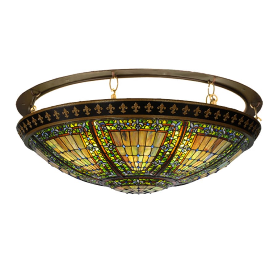 Meyda Tiffany 8 Light 43.5" Flushmount Ceiling Fixture