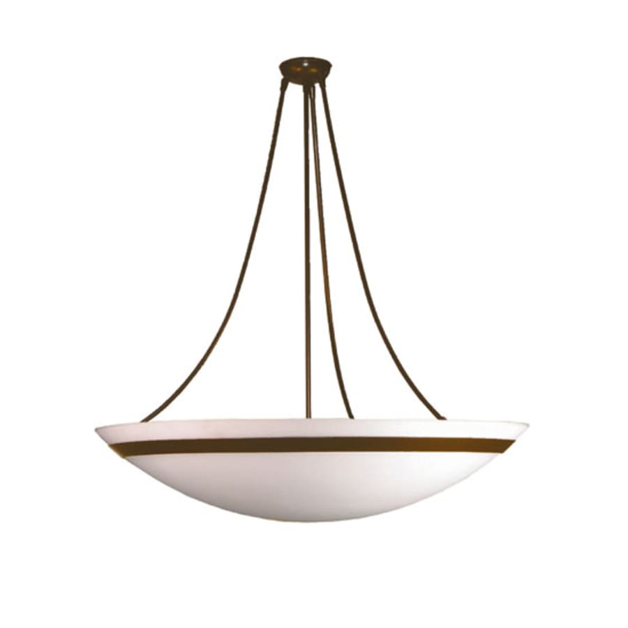 Meyda Tiffany 4 Light 32" Wide Pendant with Handmade Shade