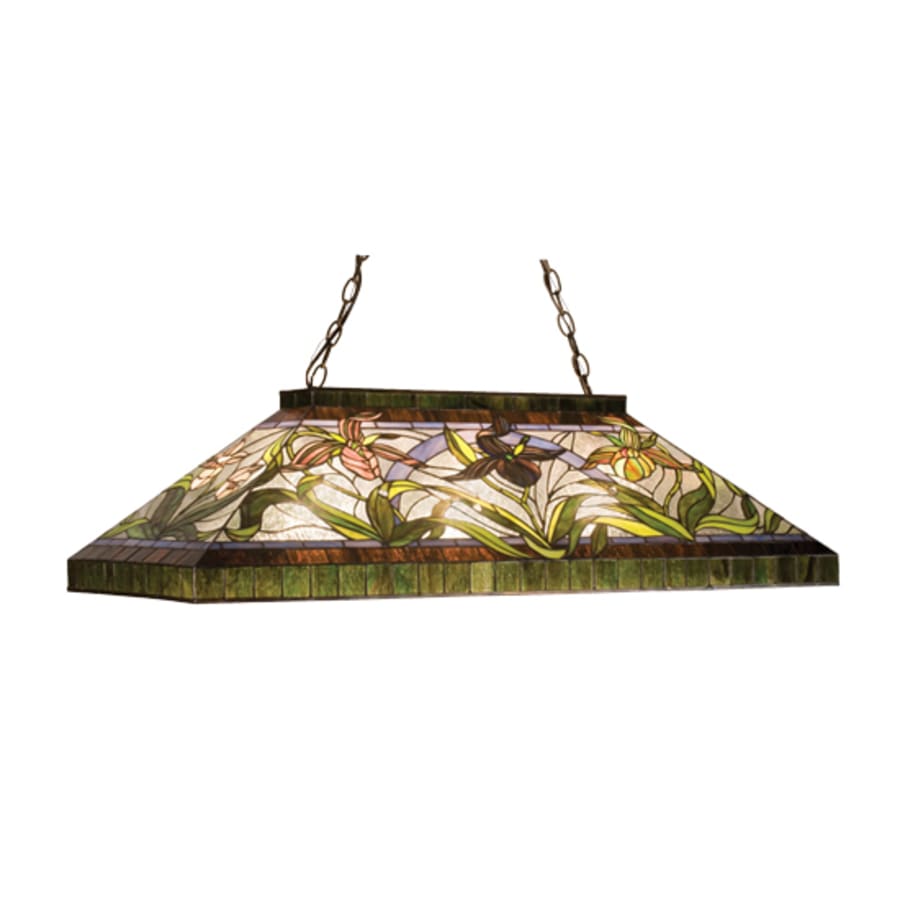 Meyda Tiffany Lady Slippers 3 Light Single Tier Billiard Chandelier