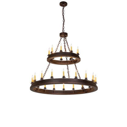 Meyda Tiffany Sullivan Ranch 27 Light 48" Wide Taper Candle Style Chandelier