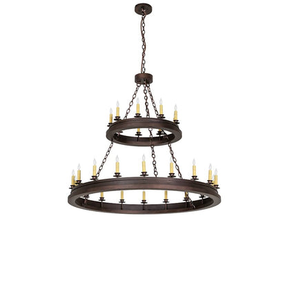 Meyda Tiffany Sullivan Ranch 27 Light 48" Wide Taper Candle Style Chandelier