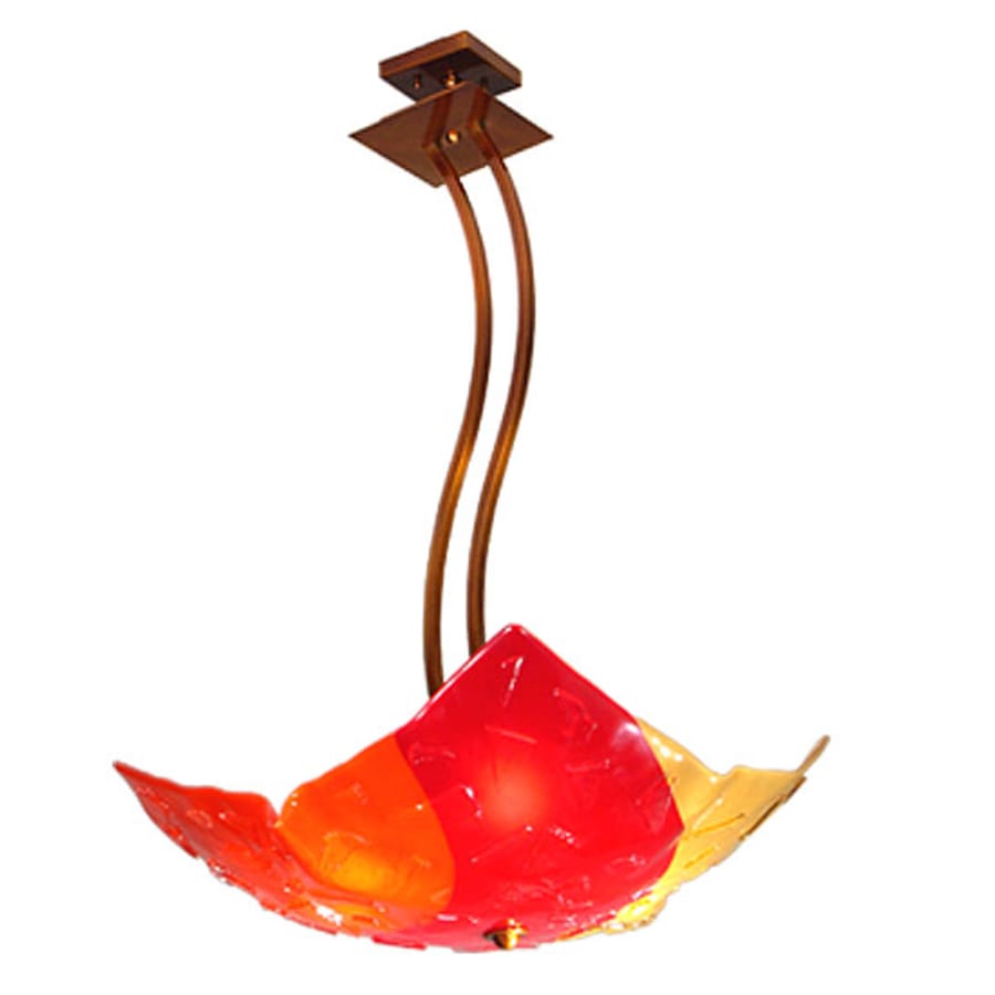 Meyda Tiffany Three Light Bowl Pendant