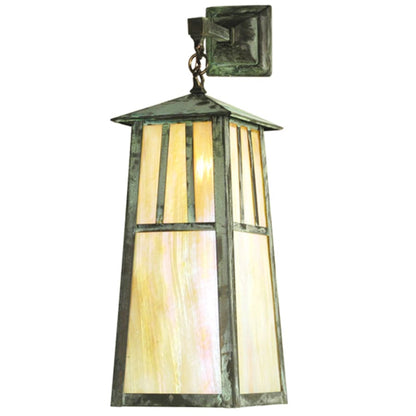 Meyda Tiffany 8" Wide Single Light Lantern Wall Sconce