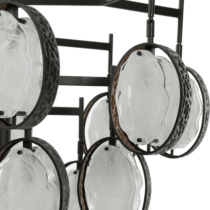 Uttermost Maxin 36" 15 Light Mid-Century Modern Industrial Large Chandelier