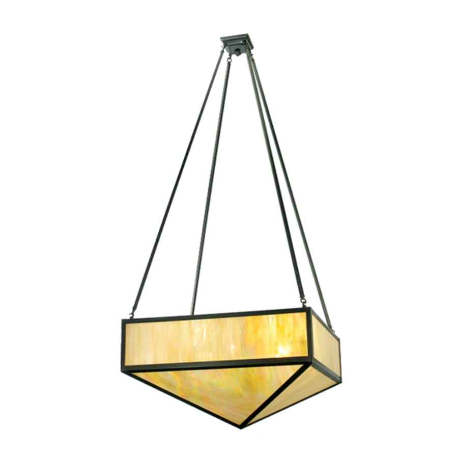Meyda Tiffany 8 Light 30" Wide Pendant with Handmade Shade