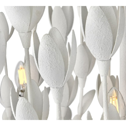 Hinkley Lighting Flora 10 Light 60" Wide Lisa McDennon Candle Style Chandelier with Handmade Blooms