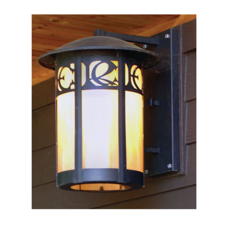 Meyda Tiffany 12" Wide Single Light Lantern Wall Sconce