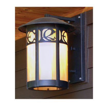Meyda Tiffany 12" Wide Single Light Lantern Wall Sconce