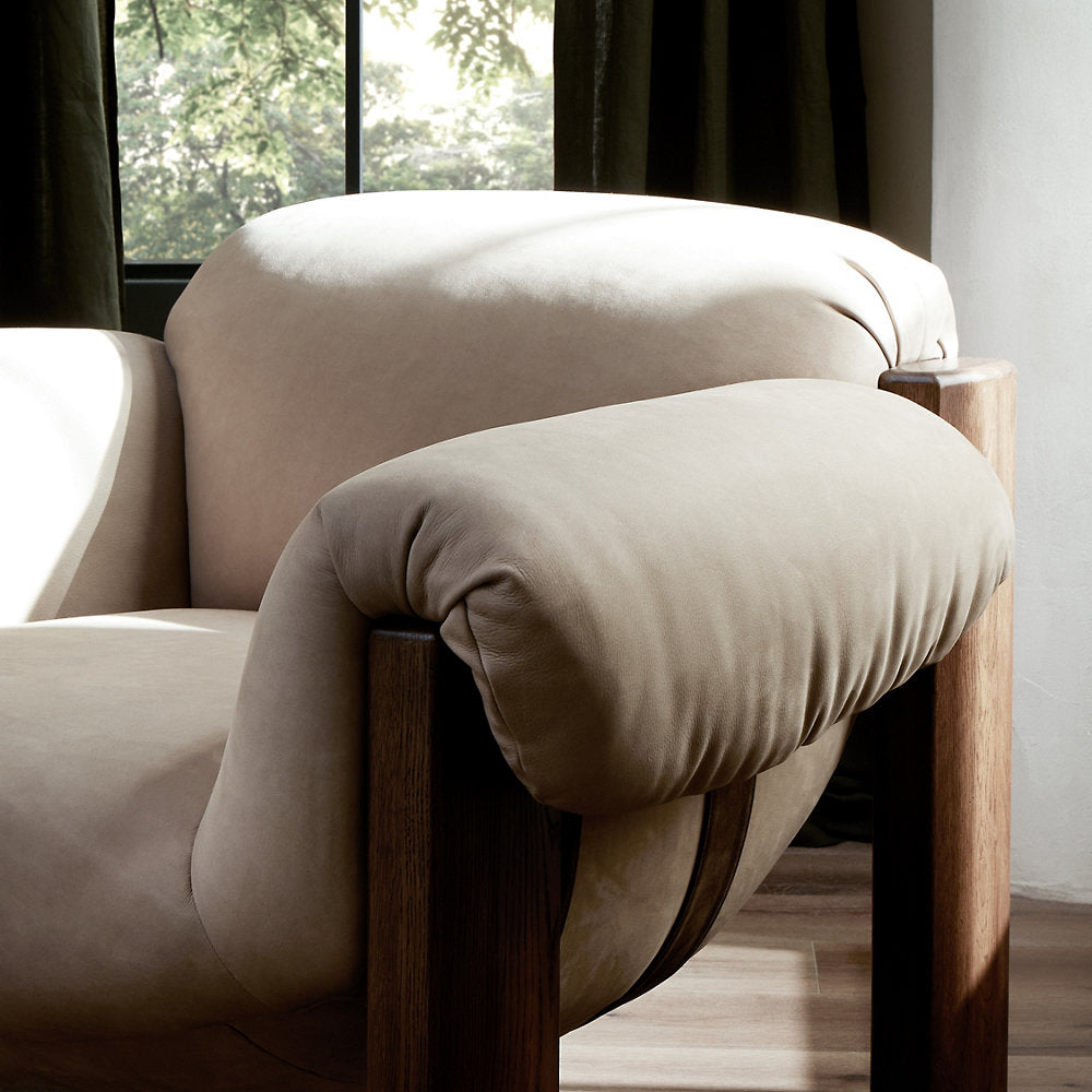 Samena Leather Lounge Chair