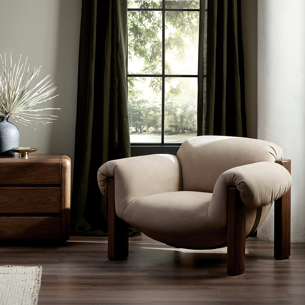Samena Leather Lounge Chair