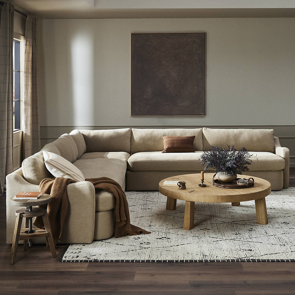 Amber Lewis x Four Hands Aurelia 3-Piece Sectional Sofa
