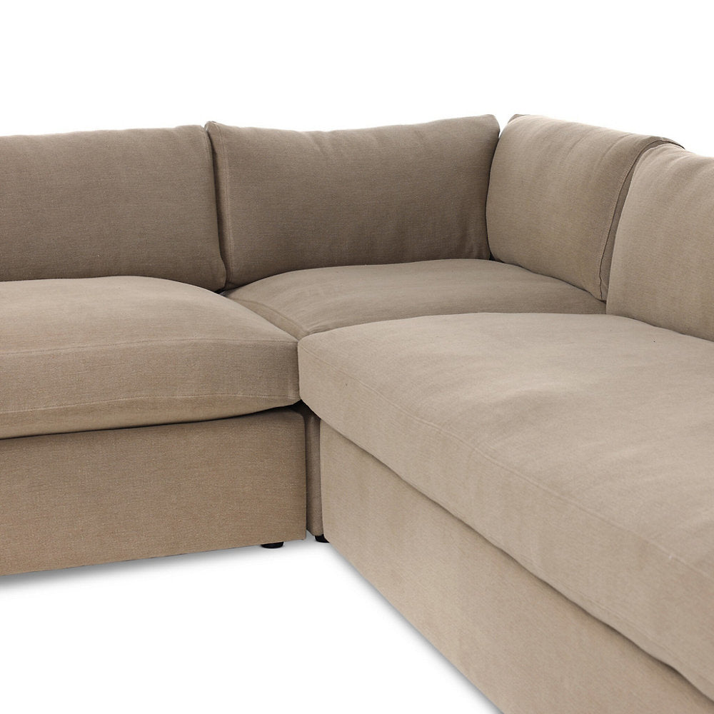 Amber Lewis x Four Hands Aurelia 3-Piece Sectional Sofa
