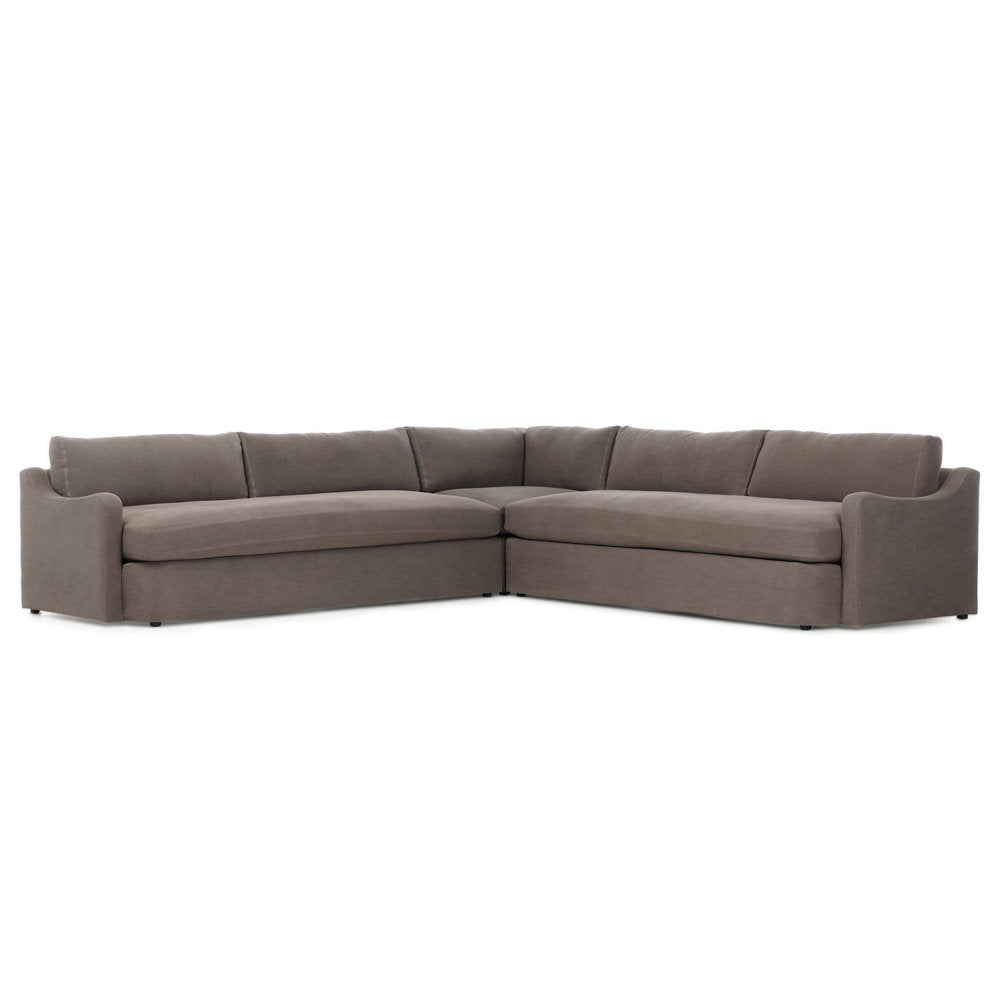 Amber Lewis x Four Hands Aurelia 3-Piece Sectional Sofa