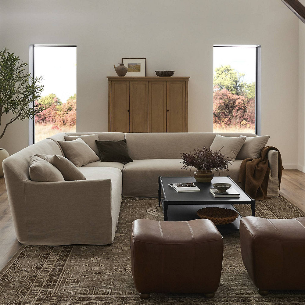 Amber Lewis x Four Hands Lowell 3Pc Sectional Sofa