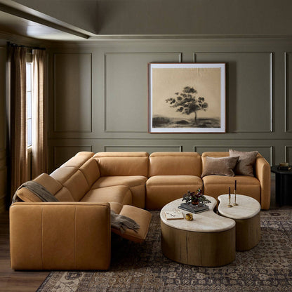 Kenlee Power Recliner 5Pc Sectional Sofa