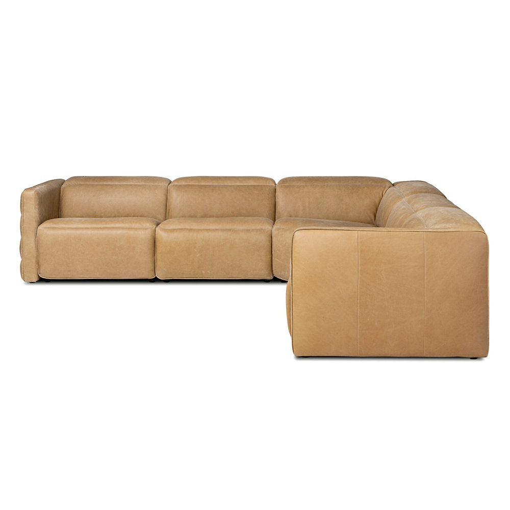 Kenlee Power Recliner 5Pc Sectional Sofa