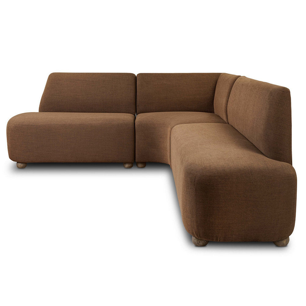 Clemence L-Shape Left/Right Dining Banquette