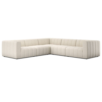 Langham Channeled 5 Piece Sectional Sofa
