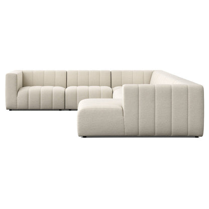 Langham Channeled 6 Piece Sectional Sofa