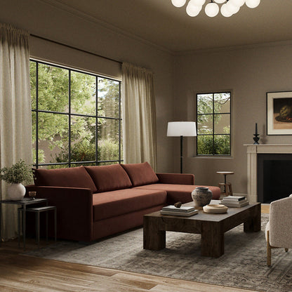 Wickham 2 Piece Sleeper Sectional Sofa