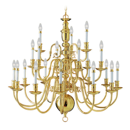 Livex Lighting Beacon Hill 21 Light 3 Tier Chandelier