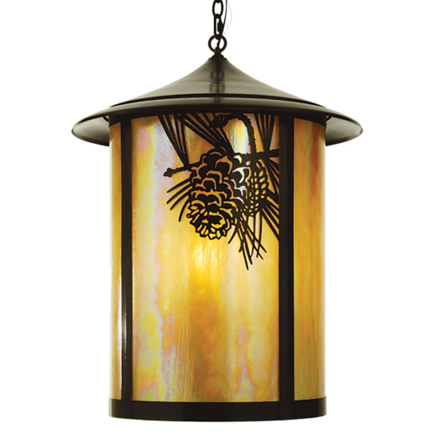 Meyda Tiffany 4 Light 24" Wide Pendant with Handmade Shade