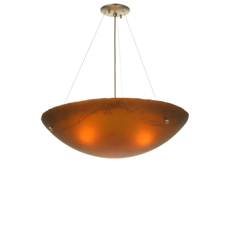 Meyda Tiffany 3 Light 24" Wide Pendant with Handmade Shade